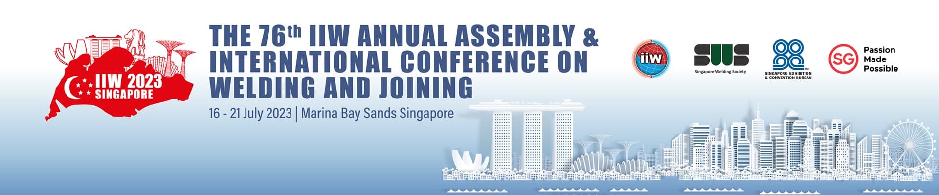 IIW 76. Yıllık Genel Kurul toplantısı 16-21 Temmuz 2023 tarihleri arasında Singapur’da gerçekleşecektir.